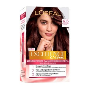 کیت رنگ موی لورال پاریس مدل Excellence شماره 4.15