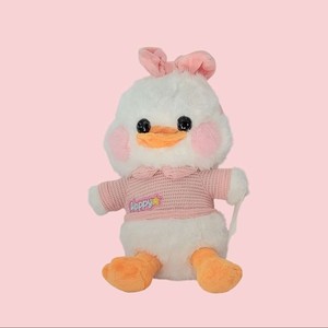 عروسک پولیشی اردک پاپیون به سر 30سانت