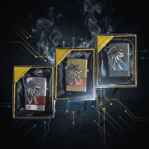 فندک گازی بال فرشته مخزن دار شفاف