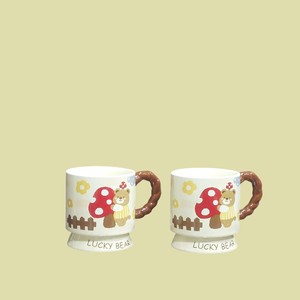 ماگ سرامیکی طرح تدی باکیفیت خوب (LUCKY BEAR)