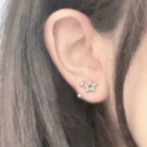 پیرسینگ ستاره تو خالی