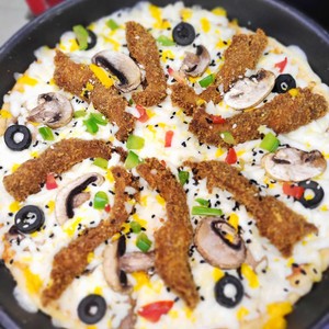 پیتزا پان شریمپو بزرگ