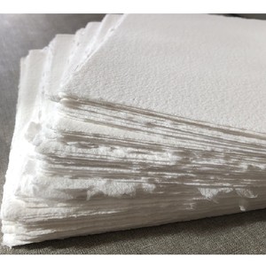 مقوا 300 گرم هانیموله خروس نشان  (Hahnemuehle) دست ساز 100% کتان بافت ریز