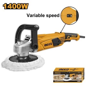 پولیشر 1400وات دیمردار اینکو مدل AP14008
