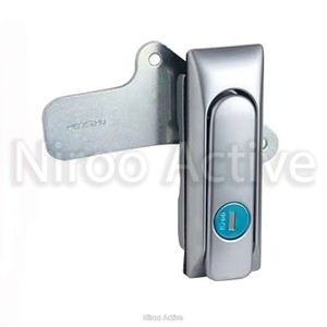 قفل سوئیچی عمودی نقره ای رک تابلو برق  ms607-3-1