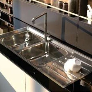 برند داتیس - سینک استیل  توکار مدل 212 فلش مونت 51*120
