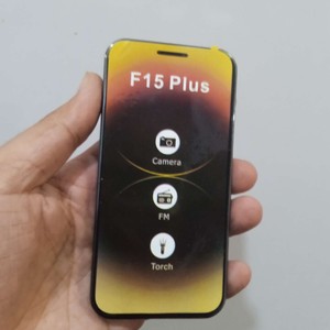 گوشی ساده دکمه ای سه سیم طرح آیفون  مدل F15 plus شرکت s mobile