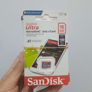 کارت حافظه میکرو اس دی سن دیسک مدل Ultra ظرفیت 16 گیگابایت –  Sandisk Micro SDHC 16 Gig  100MB