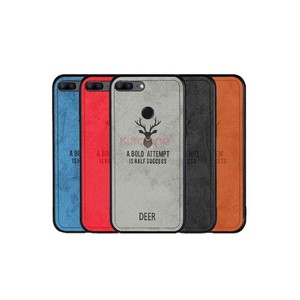 کاور چرمی پارچه ای طرح گوزن گوشی موبایل هوآوی Honor 9 lite