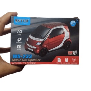 اسپیکر طرح ماشین وستر  Ws_233 CAR BLUETOOTH SPEAKER