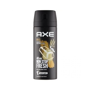 اسپری بدن آکس Axe مدل Gold حجم 150 میل(تحویل 1 الی 2 هفته ای)