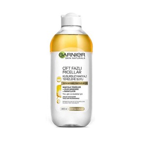 میسلار واتر دوفاز گارنیر Garnier حاوی روغن آرگان انواع پوست حجم 400 میل