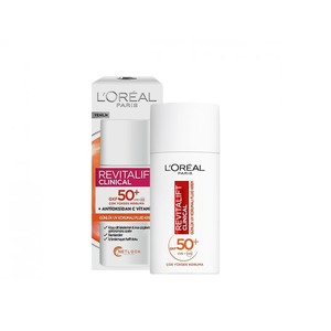 ضد آفتاب کلینیکال ویتامین سی لورآل Loreal مدل Revitalift حجم ۵۰ میل(تحویل ۱ الی ۲ هفته ای)