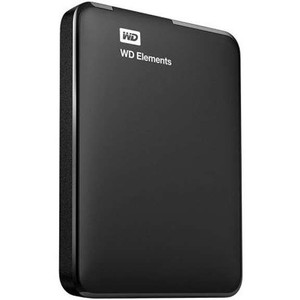 هارد اکسترنال WD Elements ظرفیت ۷۵۰ گیگابایت قابل حمل USB 3.0