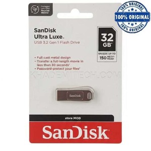 فلش مموری سن دیسک 32 گیگابایت مدل SanDisk Ultra Luxe
