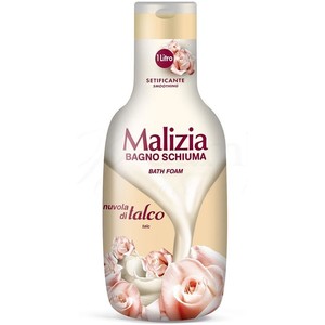 شامپو بدن پودر تالک مالیزیا Malizia حجم 1000 میلی لیتر