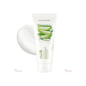 فوم شستشوی صورت آلوئه ورا 170 میل نیچر ریبالیک محصول کره جنوبی NATURE REPUBLIC CLEANSING FOAM
