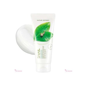 فوم شستشوی صورت حلزون 170 میل نیچر ریبالیک محصول کره جنوبی NATURE REPUBLIC CLEANSING FOAM
