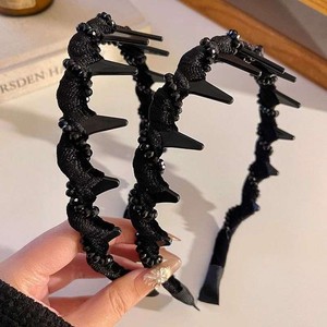 تل مو مجلسی مشکی مرواریدی