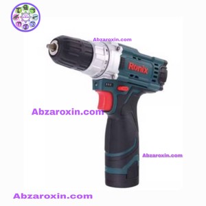 دریل پیچگوشتی شارژی 12 ولت رونیکس مدل 8613