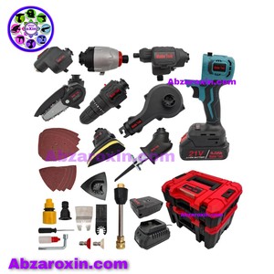کیت شارژی ۹ کاره مستر تولز Master Tools 21A