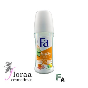 مام رول ضد تعریق زنانه فا مدل Freshly Free حجم 50 میل