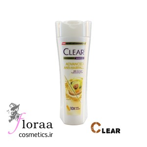 شامپو ضد شوره کلیر زنانه مدل Advanced Anti Hairfall حجم 300 میل