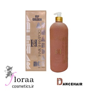 شامپو دنس هیر مدل وی آی پی گلدن حجم 1000 میلی لیتر حجم 1000 میل