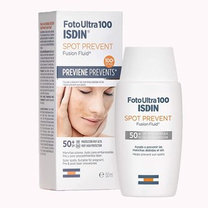 فلوئید ضد آفتاب ضد لک فتو اولترا اسپات SPF50 ایزدین حجم 50 میل اسپانیا