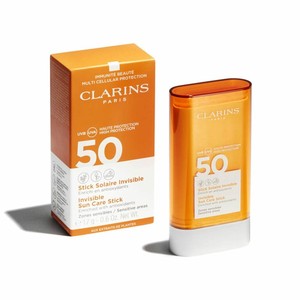ضدآفتاب استیکی بی رنگ SPF50 کلارنس حجم 15 میل فرانسه