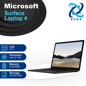 لپ تاپ استوک 13اینچی سرفیس لپتاپ 4 MICROSOFT SURFACE Laptop 4 | Intel i5 1145G7 | 8GB | 256GB Ssd
