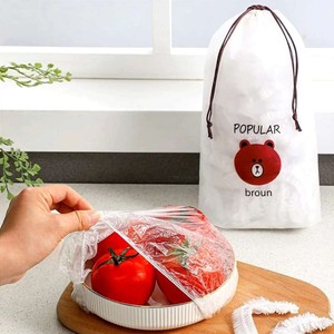 درپوش ظرف مدل خرسی بسته 100 عددی