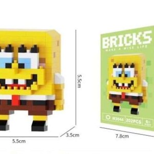 لگو باب اسفنجی برند BRICKS