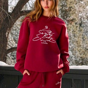 سوئیشرت یقه گرد پشمی