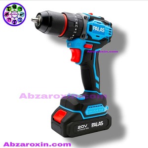 دریل شارژی موتور براشلس چکشی ۲۰ ولت پالاس P2120