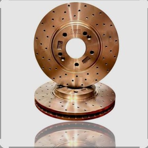 دیسک چرخ جلو پراید سوراخدار(توربو)