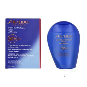 لوسیون ضد آفتاب صورت و بدن شیسیدو مدل EXPERT SPF50 حجم 150 میل