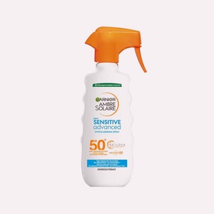 لوسیون ضد آفتاب پوست حساس SPF50 گارنیه حجم 300 میل