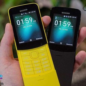 گوشی طرح نوکیا  8110(گوشی موزی) شرکت سیکوNokia 8110 high copy siccoo company