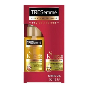 روغن مو ترزمه مدل keratin smoth حاوی روغن مارولا مناسب موهای رنگ شده حجم 50 میل