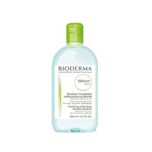 محلول میسلار پاک کننده بایودرما مدل SEBIUM H20 حجم 500 میل