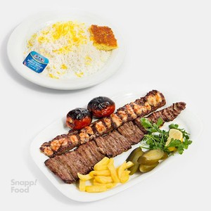 چلو کباب ممتاز (دو نفره)